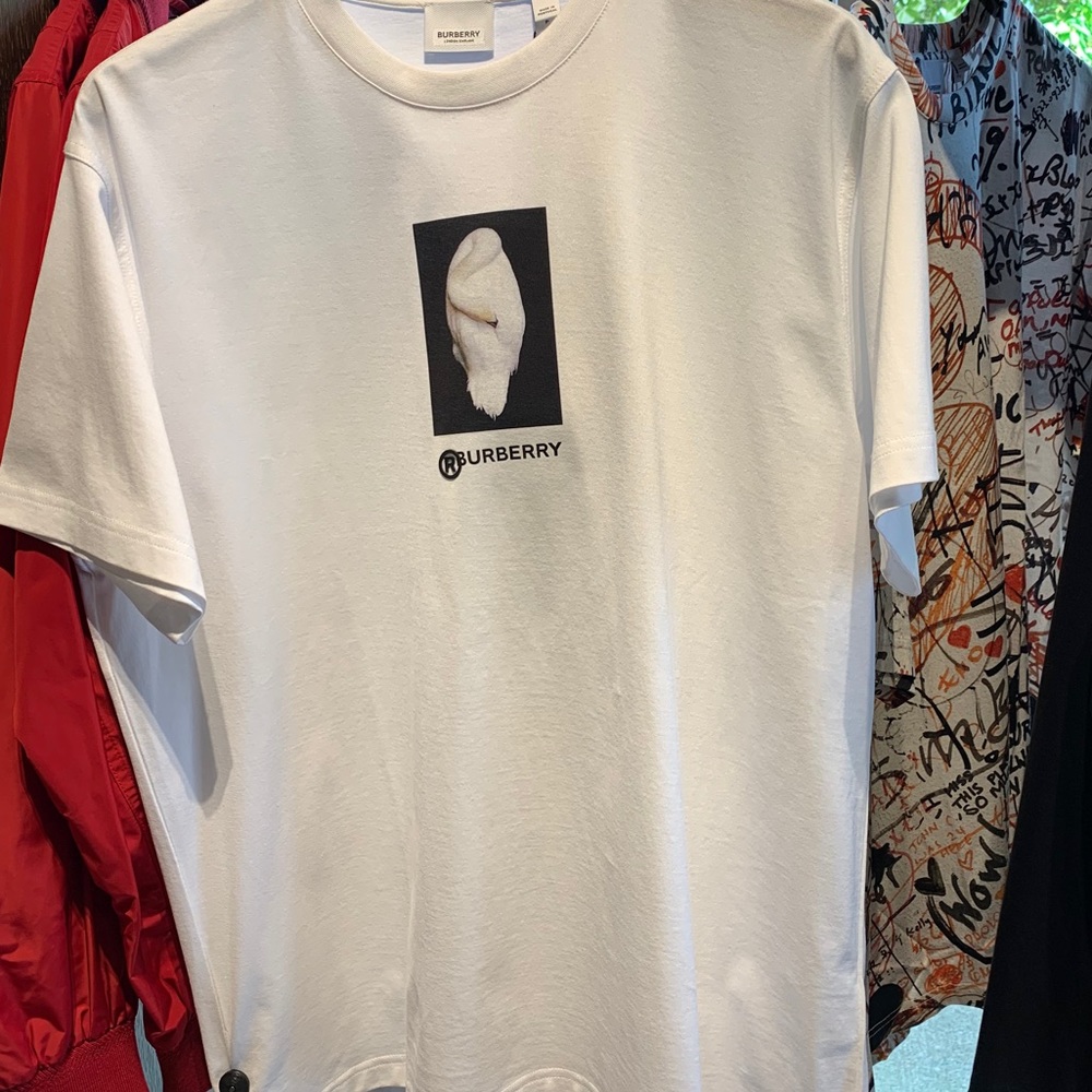 Burberry White Tee
